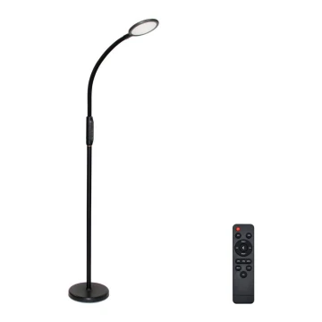 LED Dimbar touch-lampa 03.01.2001 LED/12W/230V svart CRI 90 + fjärrkontroll