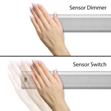 LED Dimbar underskåpsbelysning för kök med sensor LED/9W/12/230V 4000K