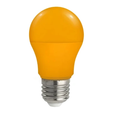 LED Glödlampa A50 E27/4,9W/230V orange