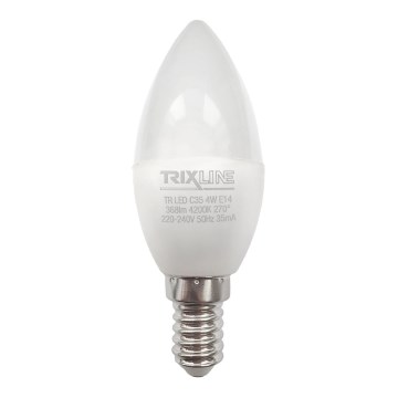 LED glödlampa C35 E14/4W/230V 4200K