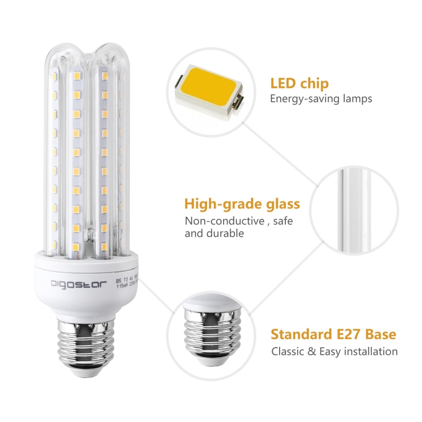 LED glödlampa E27/15W/230V 3000K - Aigostar