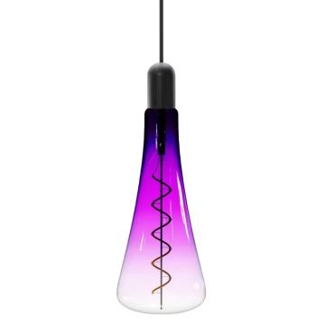 LED glödlampa FILAMENT SHAPE T110 E27/5W/230V 1800K lila