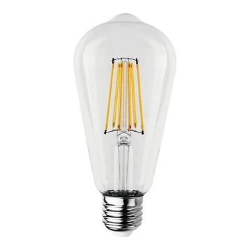 LED glödlampa FILAMENT ST64 E27/12W/230V 3000K