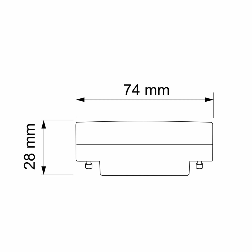 LED glödlampa GX53/6W/230V 3000K