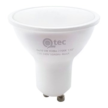 LED glödlampa Qtec GU10/5W/230V 2700K