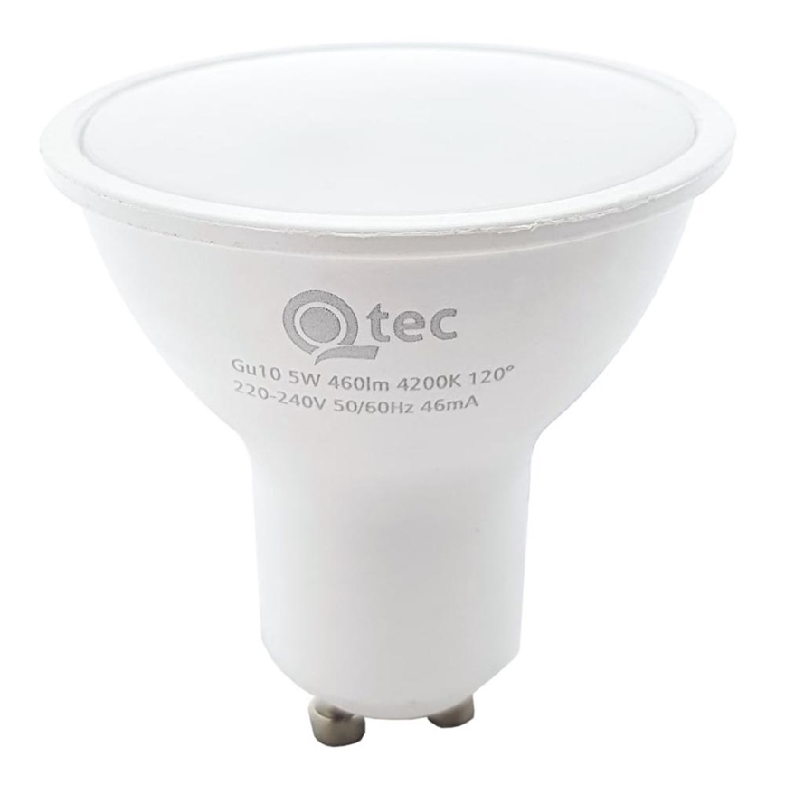 LED glödlampa Qtec GU10/5W/230V 4200K