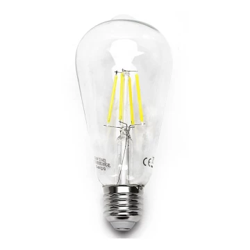 LED glödlampa ST64 E27/8W/230V 6500K - Aigostar