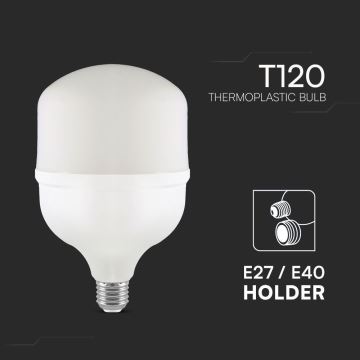 LED glödlampa T120 E40 E27/40W/230V 4000K