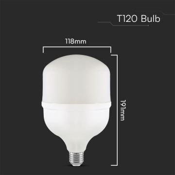 LED glödlampa T120 E40 E27/40W/230V 4000K