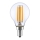 LED glödlampa VINTAGE G45 E14/4W/230V 2700K