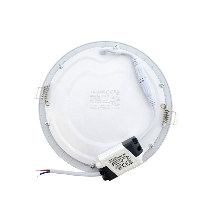 LED Hängande Takbelysning CIRCLE LED/15W/230V 6500K