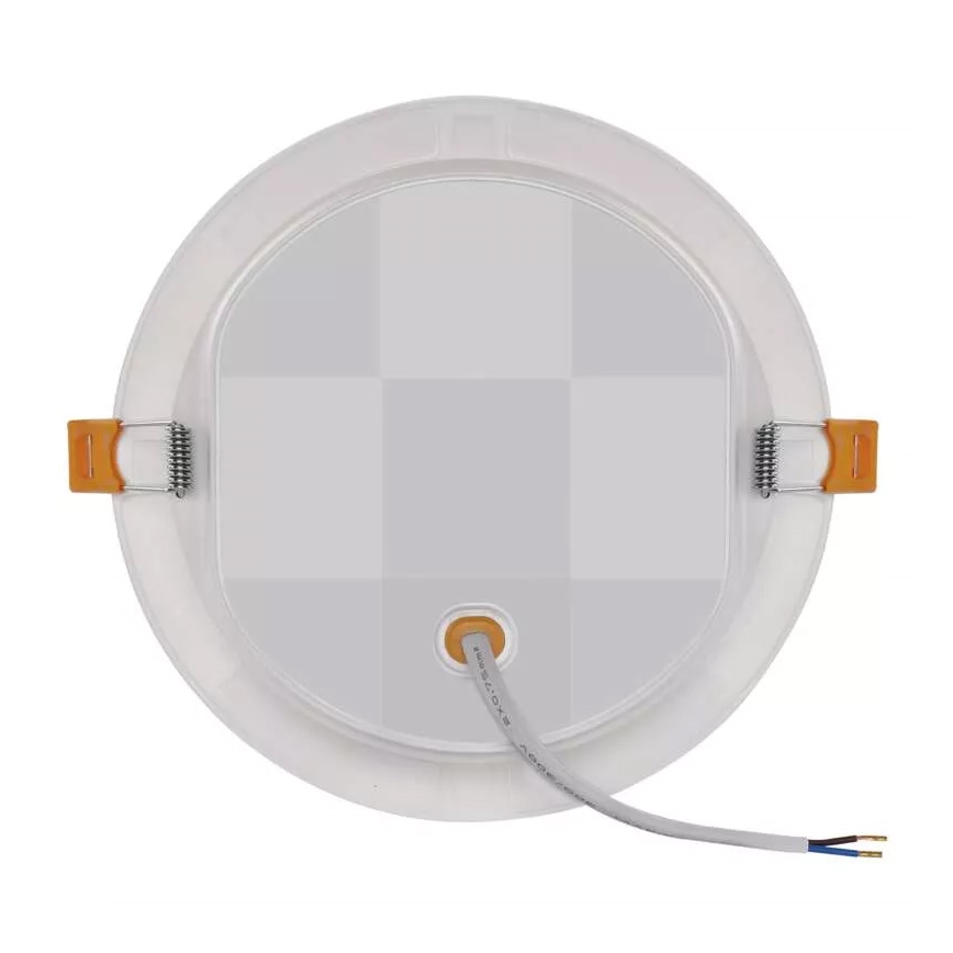 LED infälld belysning  LED/18W/230V diameter 17 cm vit