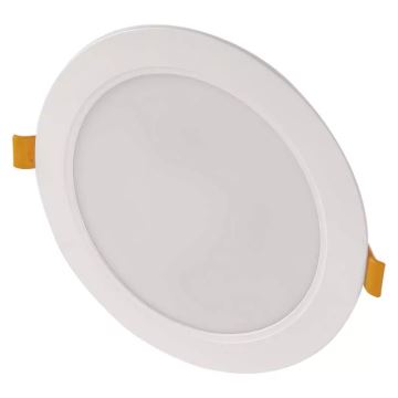 LED infälld belysning  LED/18W/230V diameter 17 cm vit