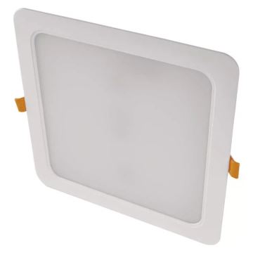 LED infälld belysning  LED/24W/230V 22x22 cm vit