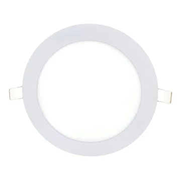 LED infälld belysning QTEC LED/18W/230V 6500K diameter 22 cm