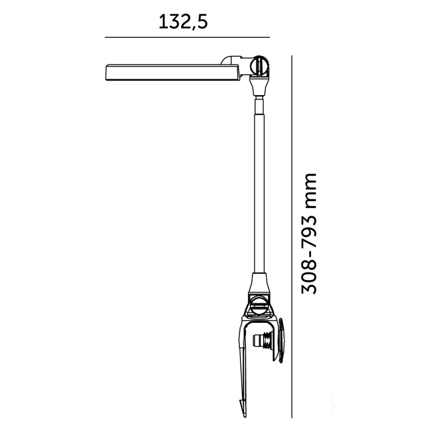 LED Inomhuslampa för odling av växter LED/10W/5V 3200K