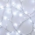 LED Julkedja 100xLED/3xAA 2,7 m kall vit