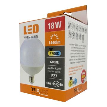 LED-lampa E27/18W/230V 2700K