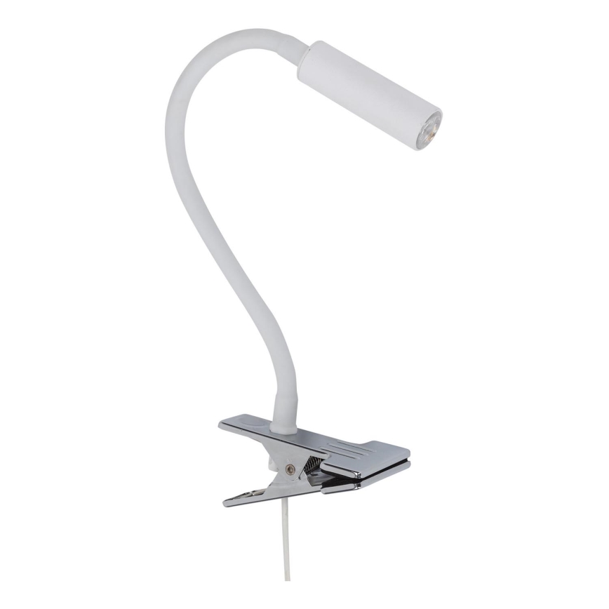 LED-lampa med klämma LAGOS 1xG9/3W/230V 4000K vit