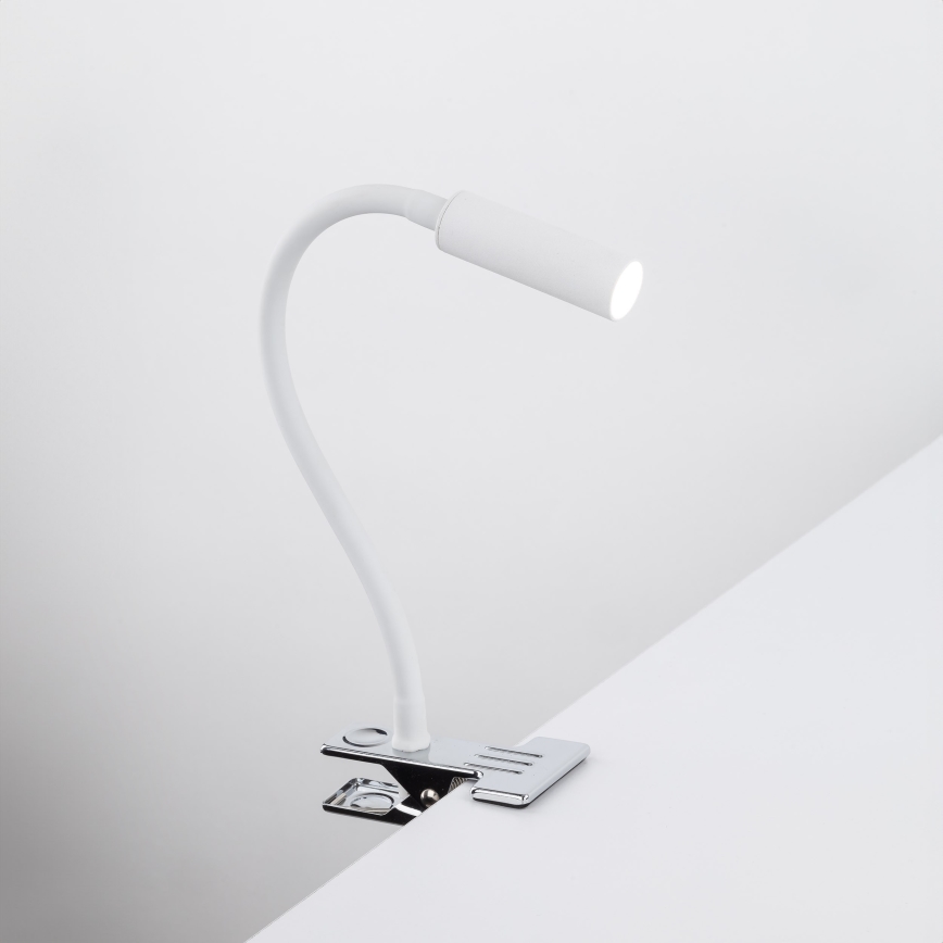 LED-lampa med klämma LAGOS 1xG9/3W/230V 4000K vit