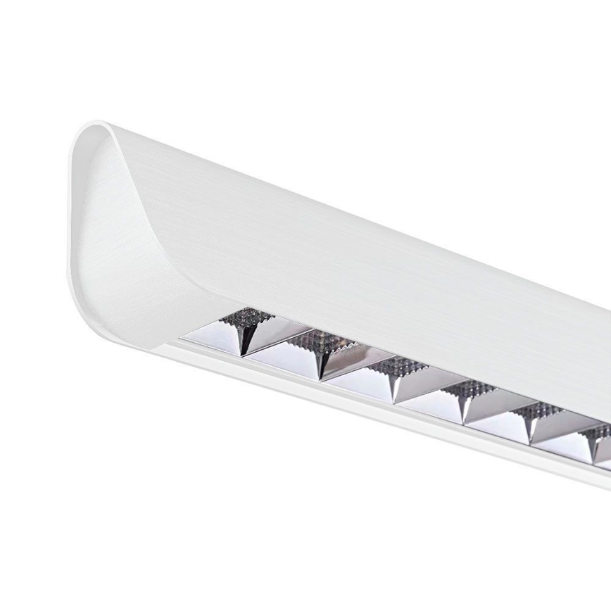 LED ljuskrona med textilsladd LED/36W/230V 3000/4000/6400K vit