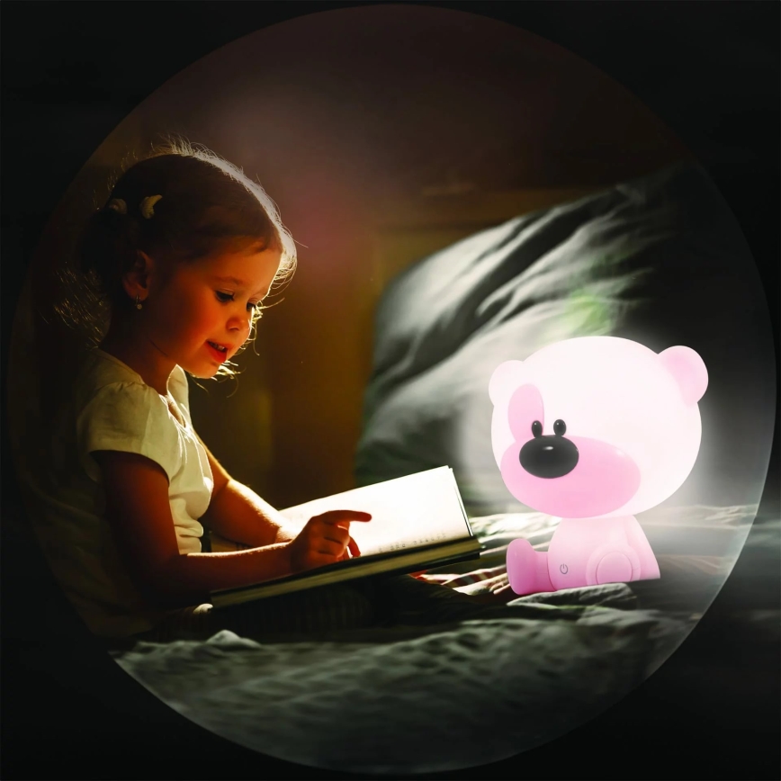 LED Ljusreglerad children's beröring lampa BIBI LED/2,5W/3,7V 1200 mAh