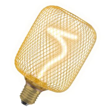 LED Ljusreglerad glödlampa DECOR FILAMENT E27/3,5W/230V 1800K guld - Osram