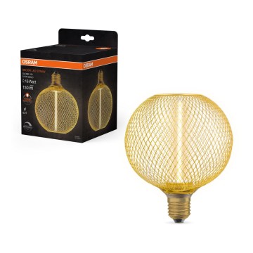 LED Ljusreglerad glödlampa DECOR  FILAMENT G125 E27/3,5W/230V 1800K guld - Osram