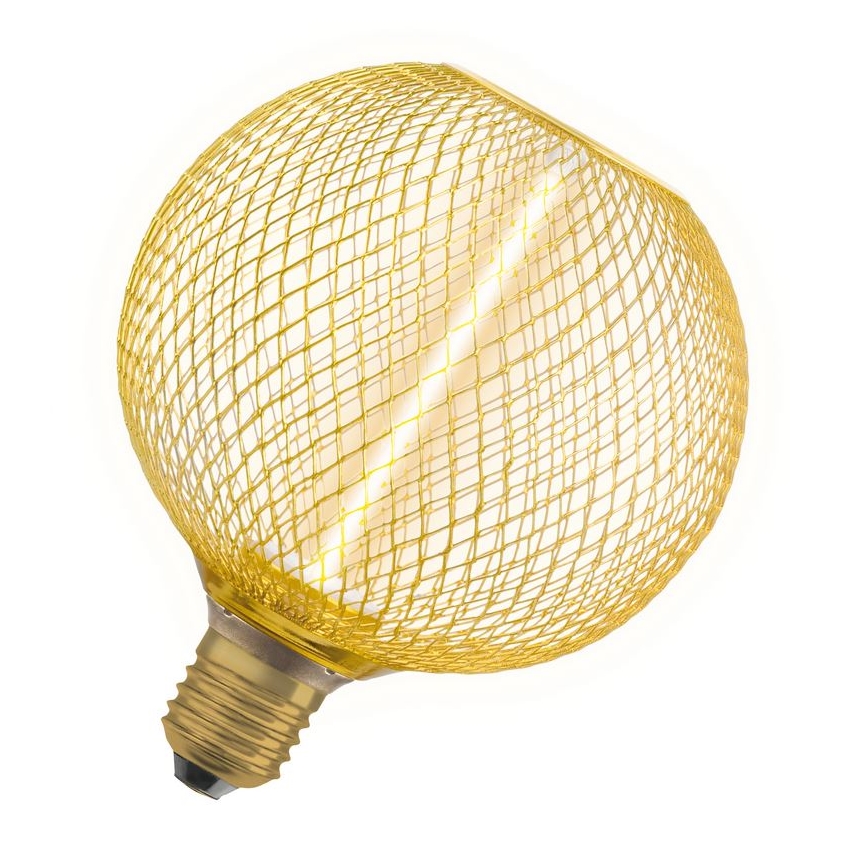 LED Ljusreglerad glödlampa DECOR  FILAMENT G125 E27/3,5W/230V 1800K guld - Osram