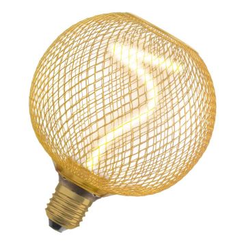 LED Ljusreglerad glödlampa DECOR FILAMENT G125 E27/3,5W/230V 1800K guld - Osram