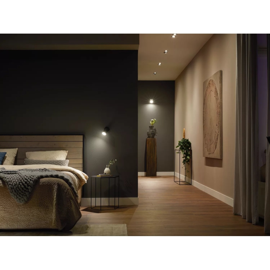 LED Ljusreglerad glödlampa Philips Hue WHITE GU10/4,2W/230V 2700K