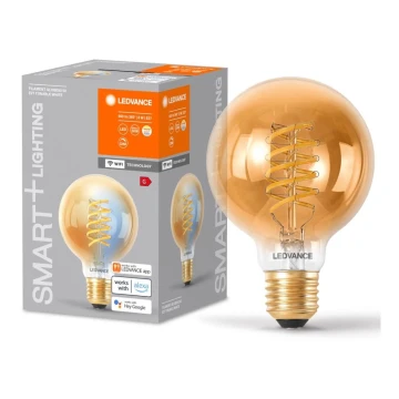 LED Ljusreglerad glödlampa SMART+ FILAMENT GLOBE G80 E27/8W/230V 2200-5000K Wi-Fi - Ledvance