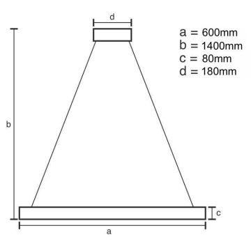 LED Ljusreglerad kristall ljuskrona på snöre LED/40W/230V 3000-6500K + fjärrkontroll