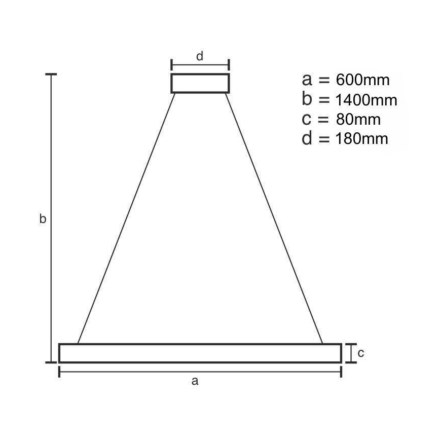 LED Ljusreglerad kristall ljuskrona på snöre LED/40W/230V 3000-6500K + fjärrkontroll