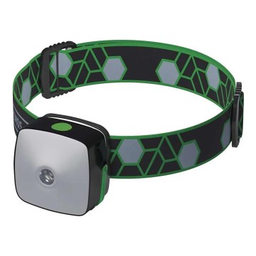 LED Ljusreglerad rechargeable headlamp LED/USB 110lm 7h 850mAh