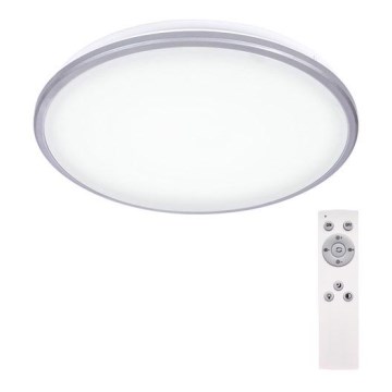 LED Ljusreglerad takbelysning SILVER LED/24W/230V + RC