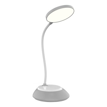 LED Ljusreglerad uppladdningsbar bordslampa VISUA LED/5W/5V 3000-5000K 1200 mAh grå