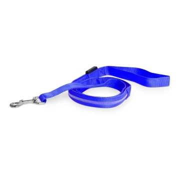 LED Rechargeable leash 120 cm 2xCR2032/5V/40 mAh blå