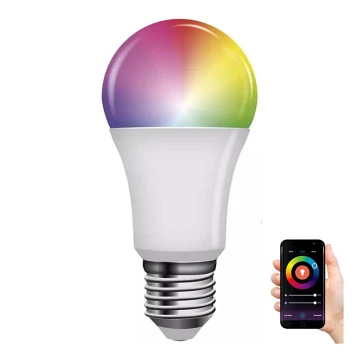 LED RGB dimbar glödlampa GoSmart A60 E27/11W/230V 2700-6500K Wi-Fi Tuya