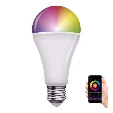 LED RGB dimbar glödlampa GoSmart A65 E27/14W/230V 2700-6500K Tuya