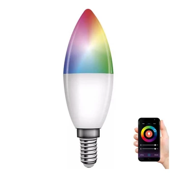 LED RGB dimbar glödlampa GoSmart E14/4,8W/230V 2700-6500K Tuya