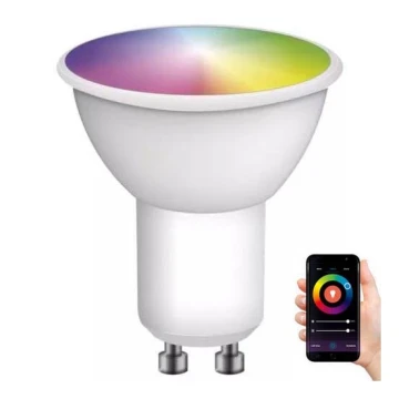 LED RGB dimbar glödlampa GoSmart MR16 GU10/4,8W/230V 2700-6500K Wi-Fi Tuya