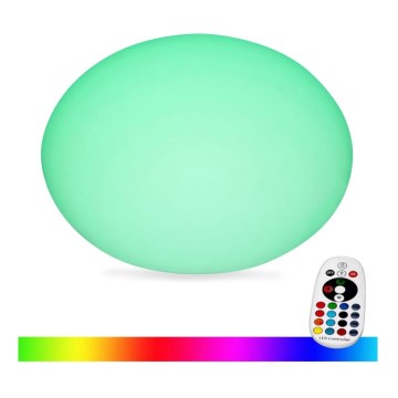 LED RGB Dimbar Utomhuslampa LED/1W/230V 20cm IP67 + Fjärrstyrd