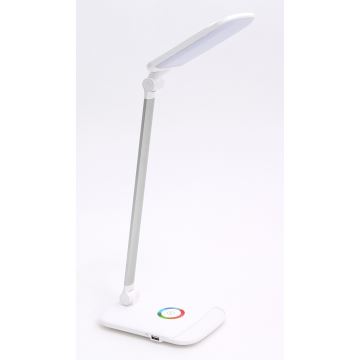 LED RGB Touch dimbar Bordslampa LED/18W/230V + USB