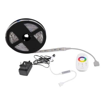 LED RGBW Dimbar slinga 3m LED /22W/24/230V + fjärrkontroll