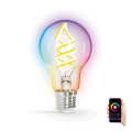LED RGBW Glödlampa FILAMENT A60 E27/4,9W/230V 2700K Wi-Fi - Aigostar