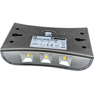 LED solcell väggbelysning LED/1W IP44