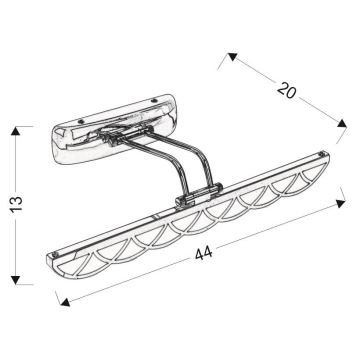 LED spegelbelysning  MOVE LED/6W/230V