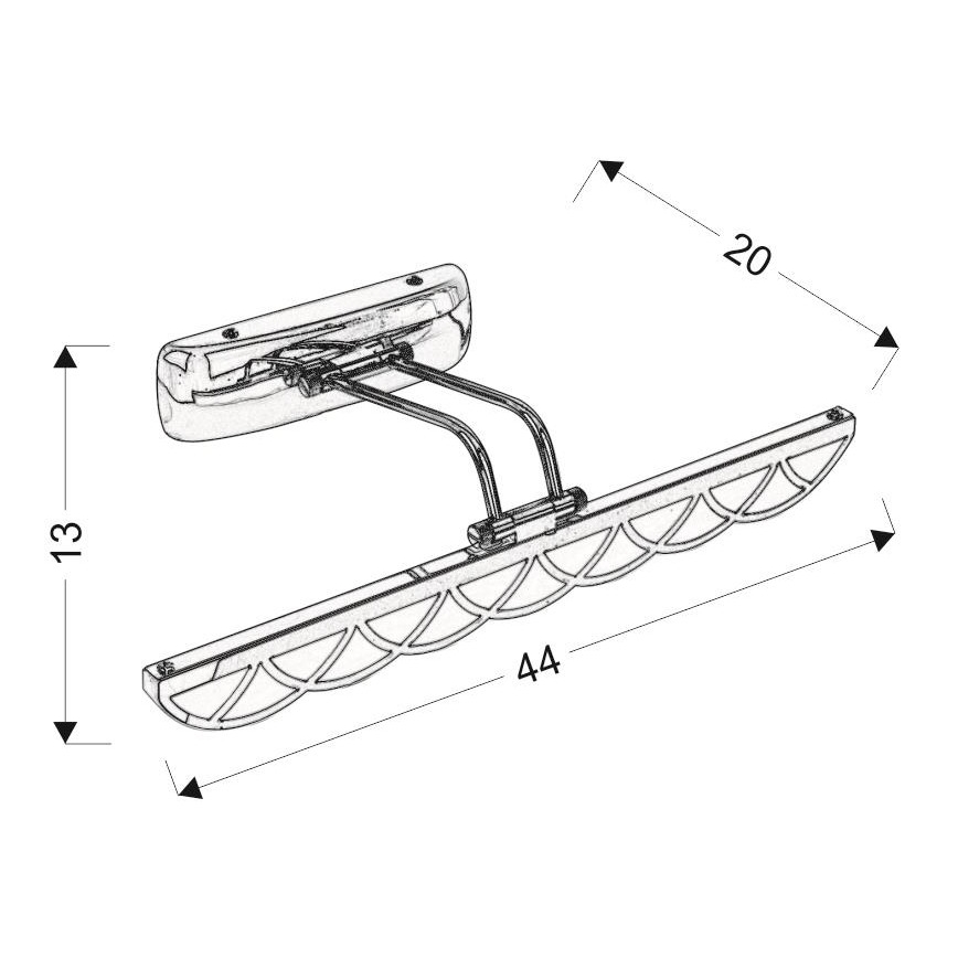 LED spegelbelysning  MOVE LED/6W/230V