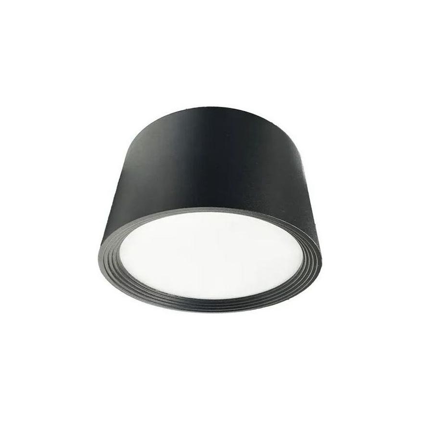 LED spotlight LED/12W/230V 4000K diameter 10 cm svart